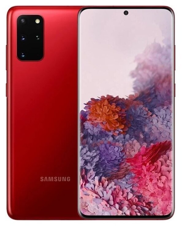 Samsung Galaxy S20+ 128 ГБ, Красный (Aura Red)